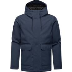 Ragwear Winterjacke Mr Them für Herren Blau