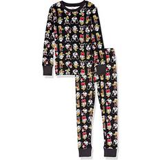 Marvel Nightwear Children's Clothing Amazon Essentials Boys Disney Star Wars Marvel Snug-Fit Cotton Pajamas Sleepwear Sets, 2-Piece Mickey and Friends