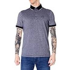 Armani Exchange AX ARMANI EXCHANGE mens Pique Polo Shirt, Navy