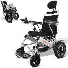 Wheel Chairs VEVOR Foldable Electric Wheelchair 17 inch