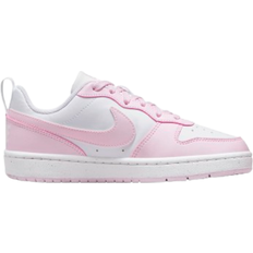 Court borough recraft pink Barnskor NIKE Court Borough Low Recraft GS - White/Pink Foam