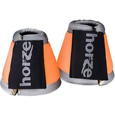 Orange Horse Boots Horze Reflective Bell Boots Orange