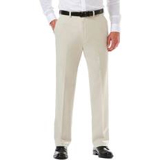 Men's Haggar Cool Pro Classic-Fit Expandable Waist Flat Front Stretch Dress Pants String (44x30)