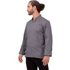 Chef Works Men's Lansing Coat, Gray