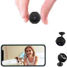 Surveillance Cameras Fantec Mini Spy Camera WiFi 4K Wireless Nanny Cam 2024