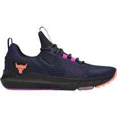 Blue - Men Gym & Training Shoes Under Armour Project Rock BSR 4 M - Midnight Navy/Black/Flare Orange