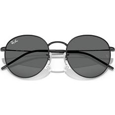 Ray-Ban Round Reverse Solglasögon - Svart Montura Grå