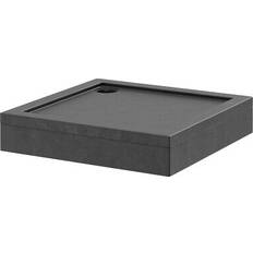 Wholesale Domestic Pearlstone Slate 700 mm x 700 mm x 40 mm Square Shower Tray and Plinth