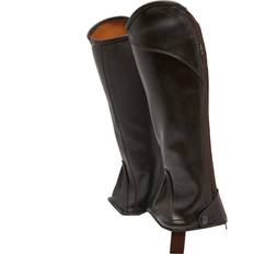 Brown Riding Helmets Dublin Childrens Stretch Fit Half Chaps Brown: