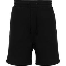 Einfarbig - Unisex Shorts Ami Paris de Coeur Joggingshorts mit Kordelzug unisex Polyester/Baumwolle Schwarz