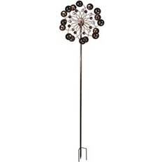 B&Q Garden Decorations B&Q Decorative Solar Powered Light Up Wind Spinners With Colour Changing Led Lights - One Size