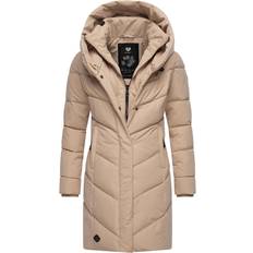 Ragwear Steppmantel Natalka für Damen Beige
