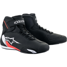 Alpinestars MC-Sko Sektor - Svart/Hvit/Rød Herre