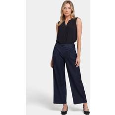 Clothing NYDJ Teresa Ankle Wide Leg Jeans in Rinse