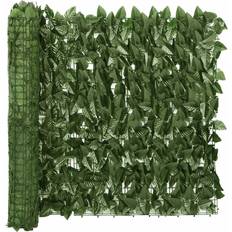 Balcony Protection vidaXL Balcony Privacy Screen with Leaves 236.2x29.5"