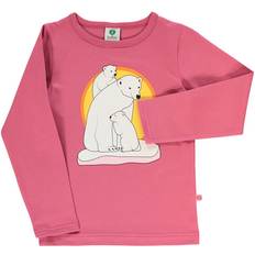 Småfolk Long-sleeved Top with Polar Bears Baroque Rose