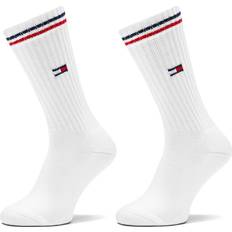 Tommy Hilfiger Donna Calzini Tommy Hilfiger 2er-Set hohe Damensocken 701228176 Weiß