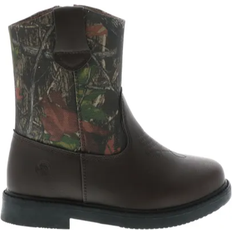 Youth Boy's Northside Partner Cowboy Boot - Brown/Multi