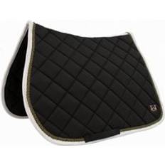 Polyester Saddle Pads T.de.T Fontainebleau Saddle Pad T De T - Noir
