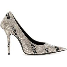 Balenciaga Women Heels & Pumps Balenciaga Square Knife Pumps - Gray