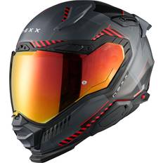 Nexx x wst3 Nexx X.WST3 Fluence Grey Red Matt Full Face Helmet (2XL)