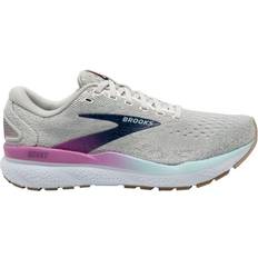 Brooks Nylon Running Shoes Brooks Ghost 16 W - White/Grey/Estate Blue