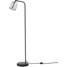 Belysning Material Floor Lamp Stainless Steel - Sølv Gulvlampe