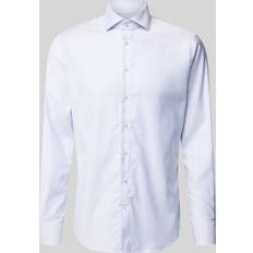 Man - Stainless Steel Clothing Profuomo Shirt Stripe Light Blue