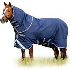 Horseware Rhino Plus Turnout Lite Navy/Gray/Blue (81)