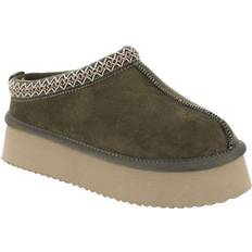 Corkys Pillow Talk Platform Scuff Slippers - Women's Tan