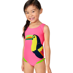 Girls - Nylon Swimsuits Gymboree Embroidered Toucan One Piece Swimsuit - Aloha in Tutu