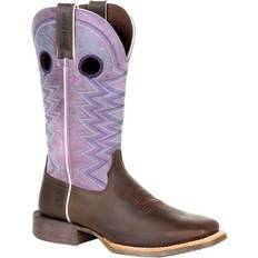 Boots Rebel Pro Sq Toe Boots - Dark Earth & Amethyst