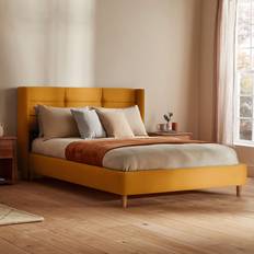 Beds & Mattresses Silentnight Lilith Bed Frame Velvet Ochre