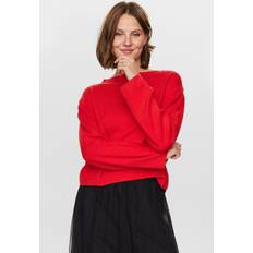 Nümph NUCARMA Crop Pullover - High Risk Red