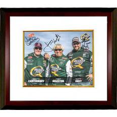 RDB Holdings & Consulting CTBL-MW19795 Jimmy Houston signed Quaker State- FLW 8x10 Photo Custom Framed sig with Scott Canterbury Matt Arey