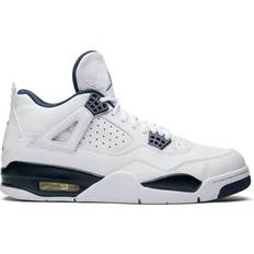 Jordan 4 Retro LS - White/Midnight Navy