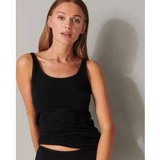 Schiesser Vrouw Tops Schiesser Organic Tank Top - Zwart