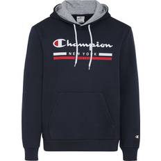 Champion Authentic Apparel Sweatshirt - Natblå/Rød/Offwhite