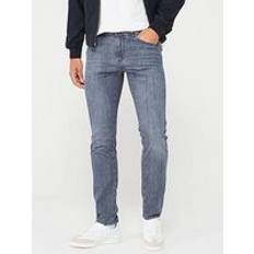 Men - Silver Jeans BOSS Delaware3 Slim Fit Jean - Silver Men