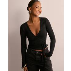 Nelly Tie Wrap Soft Top - Sort