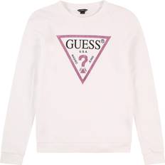 Felpe Guess Sweatshirt - Dunkelpink/Schwarz/Offwhite