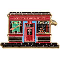 Women Brooches Veishet (QHXZ1427) Playful Style Cartoon Geometric Building Room Brooches With Vibrant Finishes For Trendsetting Fashionistas