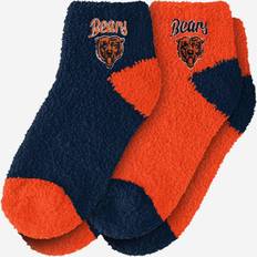 Socks Foco Chicago Bears Womens Script Logo Fuzzy Ankle Socks