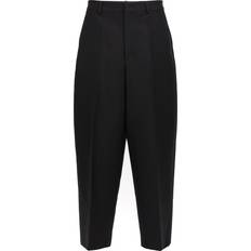 Silk Pants Valentino Formalwear Pantaloni Nero Uomo - Black