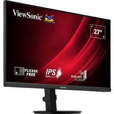 Viewsonic 2560x1440 Skærme Viewsonic VG2709-2K-MHD-2 27" 2560 x 1440 Pixel Quad HD LED 4 ms Sort