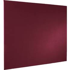 Red Bulletin Boards Metroplan Frameless Felt Noticeboard 1200 x 2400 mm - Red