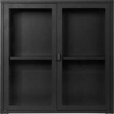 Steel Glass Cabinets House Nordic Hanging Display Brisbane 80 x 18 x 80 cm Glass Cabinet