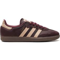 adidas Samba OG Sneakers - Maroon/Crystal Sand/Gold Women - Brown