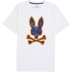 Psycho Bunny T-shirts Psycho Bunny Mens Allen Camo Graphic Tee - White