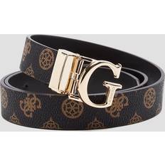 Dam - Rosa Skärp Guess Polyester Stilfullt Bälte - Brown